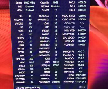 EXPO Settings Unstable