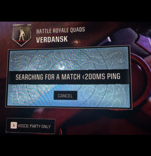 Normal Battle Royale Servers are bugged in Australia