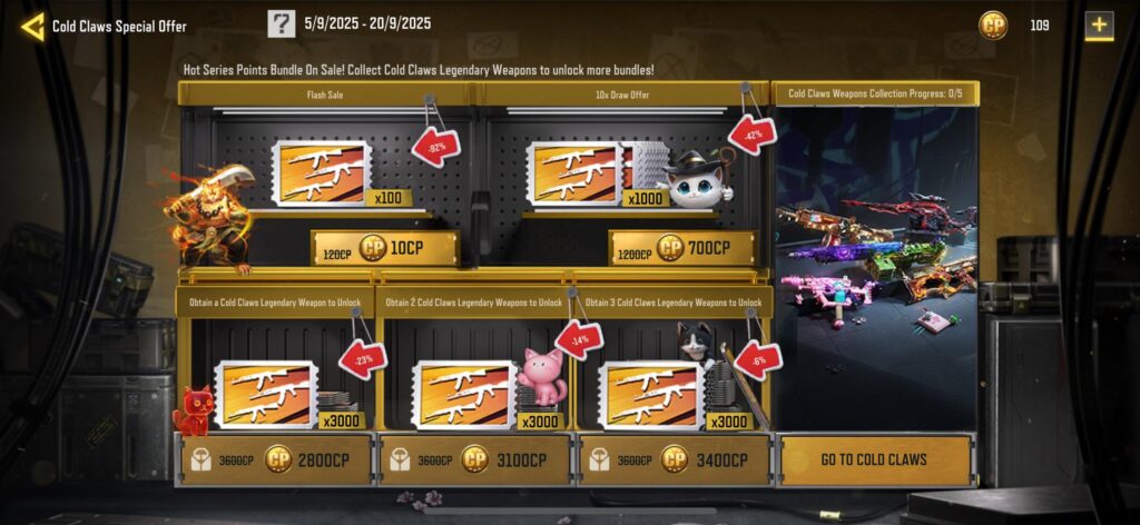 These points can be saved for future armory series as well, right?