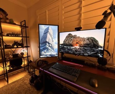 Late night gaming corner