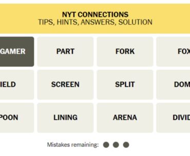 How To Solve Today's Connections