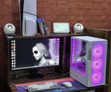 The cable management is still a work in progress but I am proud of myself so far.