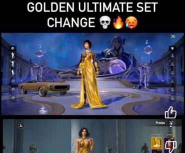 Did Golden ultimate dress got changed in 4.0 update ?
