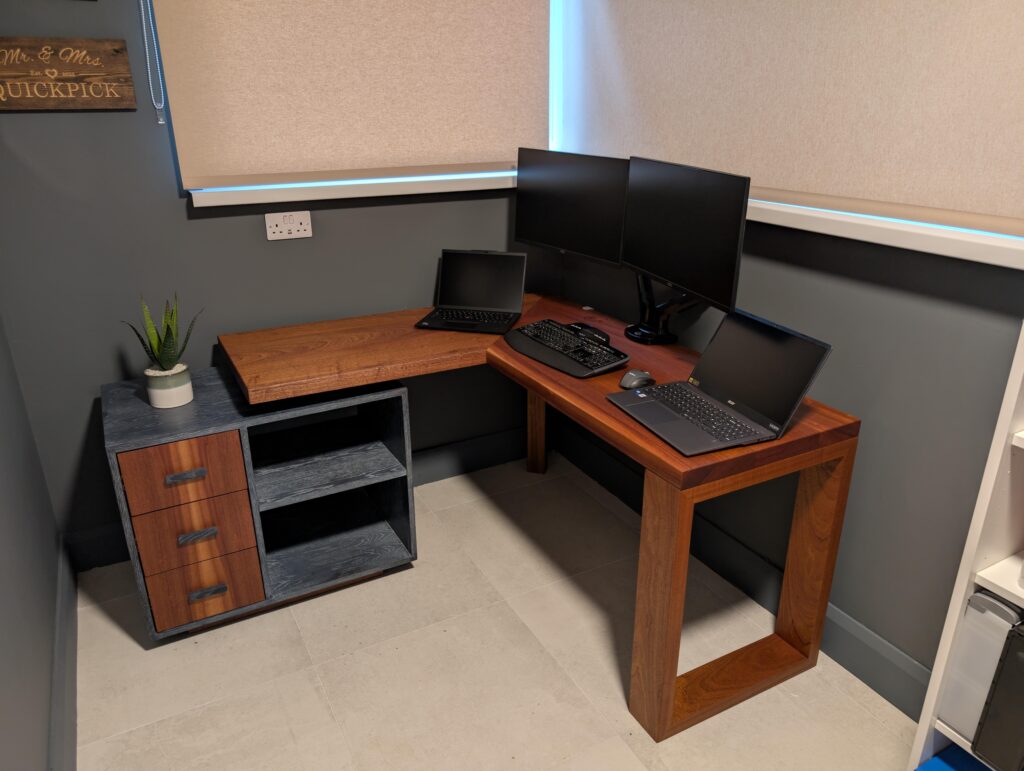 L-Shaped Desk Build