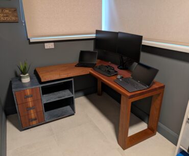 L-Shaped Desk Build