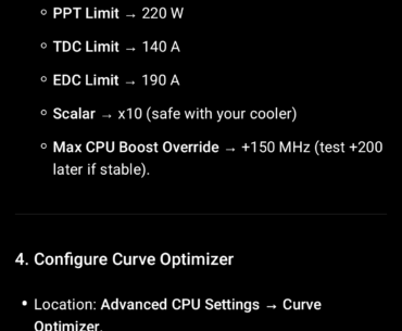 Would you guys trust these ChatGPT CPU overclocking settings for my 5900XT?