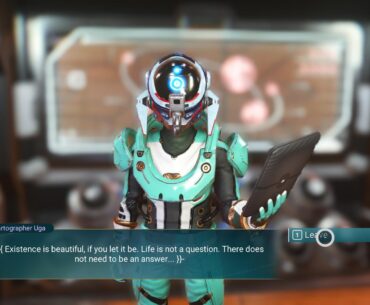 I was hit with this completely unexpected wisdom replaying No Man's Sky.