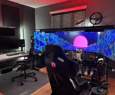 Maximizing my space for gaming. (Can’t even fit my PC in the picture)