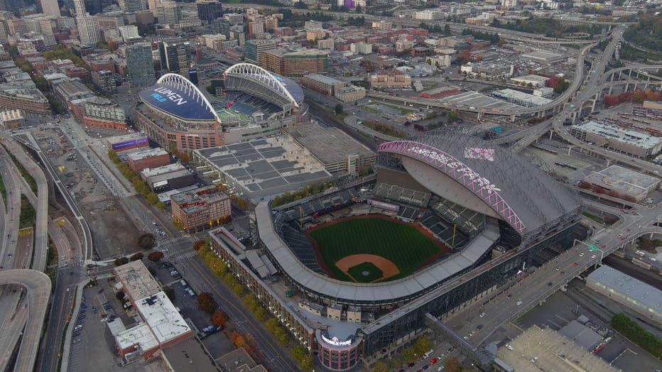 t-mobile park and lumen field photo