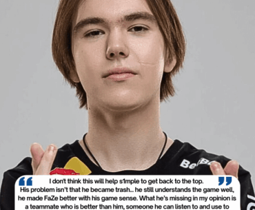 donk on s1mple playing Tier 2 Counter Strike
