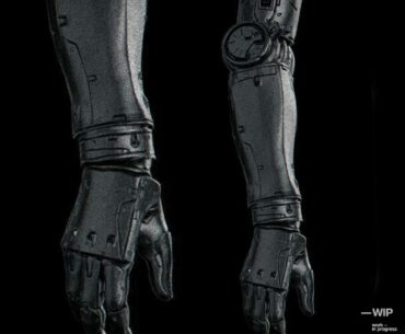Robot designs in Zbrush