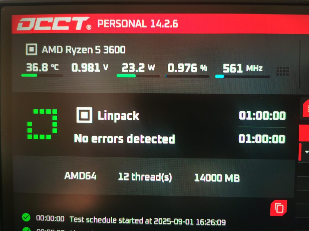 1.0 Volt 3.6GHz Ryzen 3600 undervolt!!! 1.0 Volt 3.6GHz Ryzen 3600 undervolt!!!