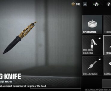 Whats better combat axe or throwing knives?