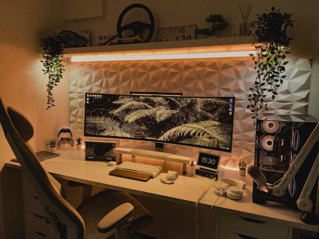 Cozy setup 📸