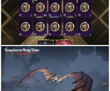 I liked the animated 80 spins avatar frame i just wanted to spend 2.5k uc to get the frame but look what pubg rewarded me with, got the x-suit for the second time with 10x conversion, 2 mythics and then redeemed the dragon glider for 500 coins, hope it is worth it 😁😁