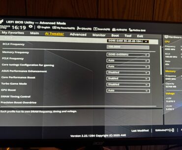 Should I set Flck to 2000-2200? I’ve done got core romance boost on with +200 & -30 for the curve. CPU runs at 4.9-5ghz with temp of 48-52c