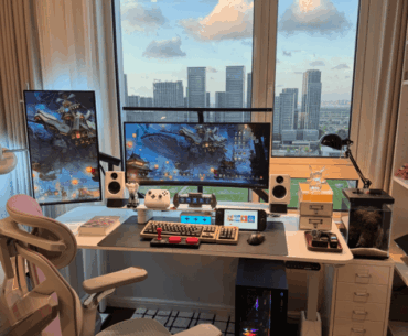 I present to you the most practical gaming room!