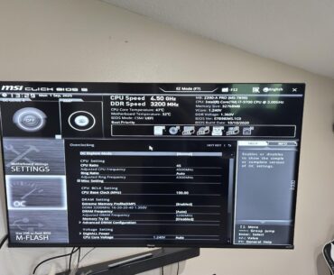 Uh, How is this possible? i7 9700 overclock (non-k)