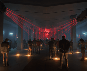 Just entering this scene I am already hyped to kill Flaccid and any Voodoo gonk I see