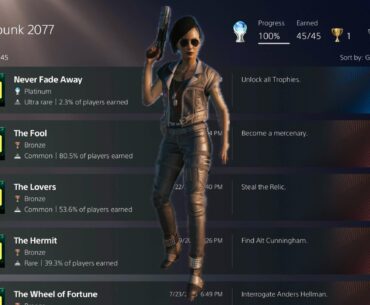 Never Fade Away… after 380 hours and 4 V’s I have Platinum…