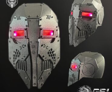 More new cyber helmets I designed :)