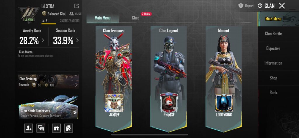 I’m doing some recruiting for my buddy’s clan I’m doing some recruiting for my buddy’s clan