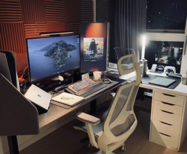 My updated laptop setup