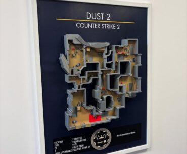 A project of mine -A3- size cs:go wall art