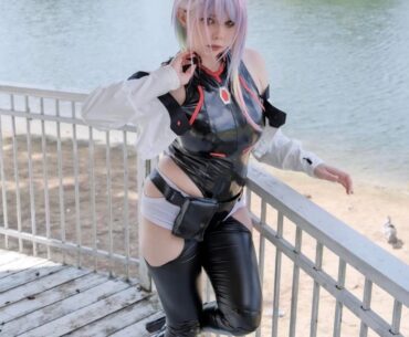 Lucy from Edgerunners cosplay, no one really talks about Edgerunners anymore