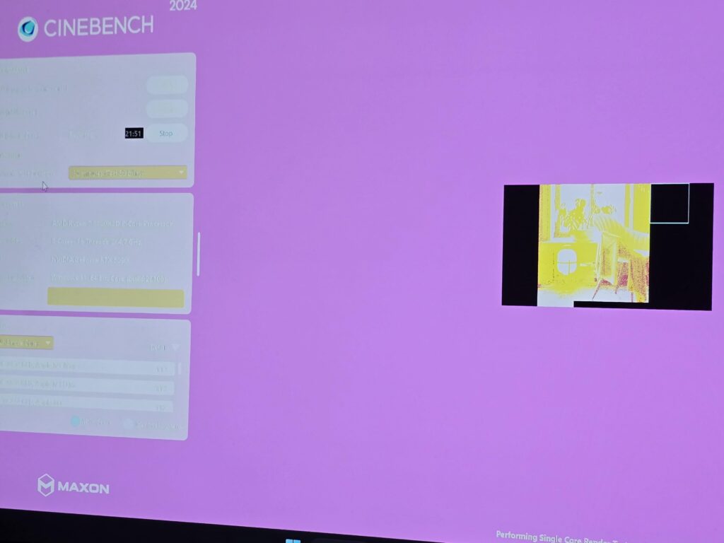 Graphics Messed up on Cinebench 2024