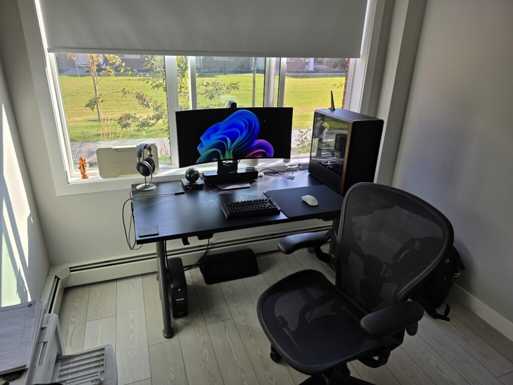 My new home office