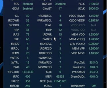 Improving my DDR5 timings