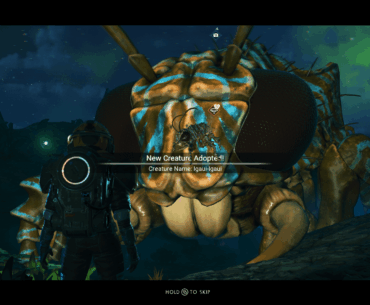 Are they still a pet if their head is bigger than you, or ar you the pet at that point? [No Man's Sky] possible entomophobia trigger