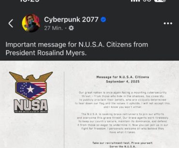 Announcement from CDPR?