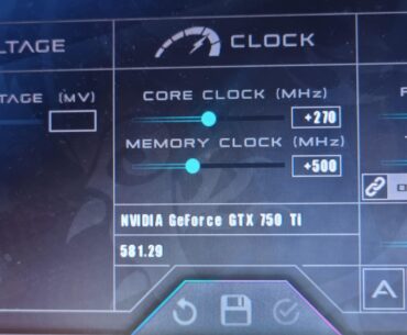 Is this overclock ok for her? Is everything ok? Is there any risk? I left it testing on the combustor and without any malfunction it only malfunctions if I increase the core clock this video card only uses its power and via PC express there is no cable