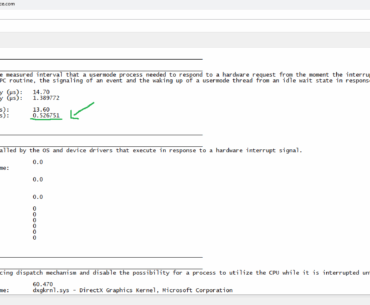 System DPC Latency
