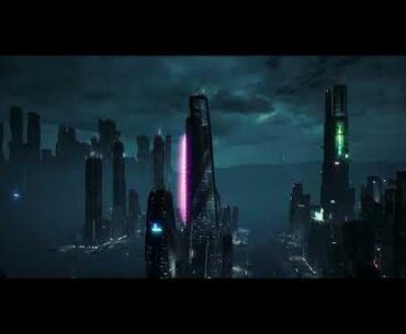 Cyberpunk City Flythrough