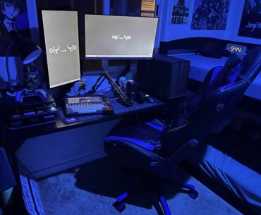 i first gaming setup!
