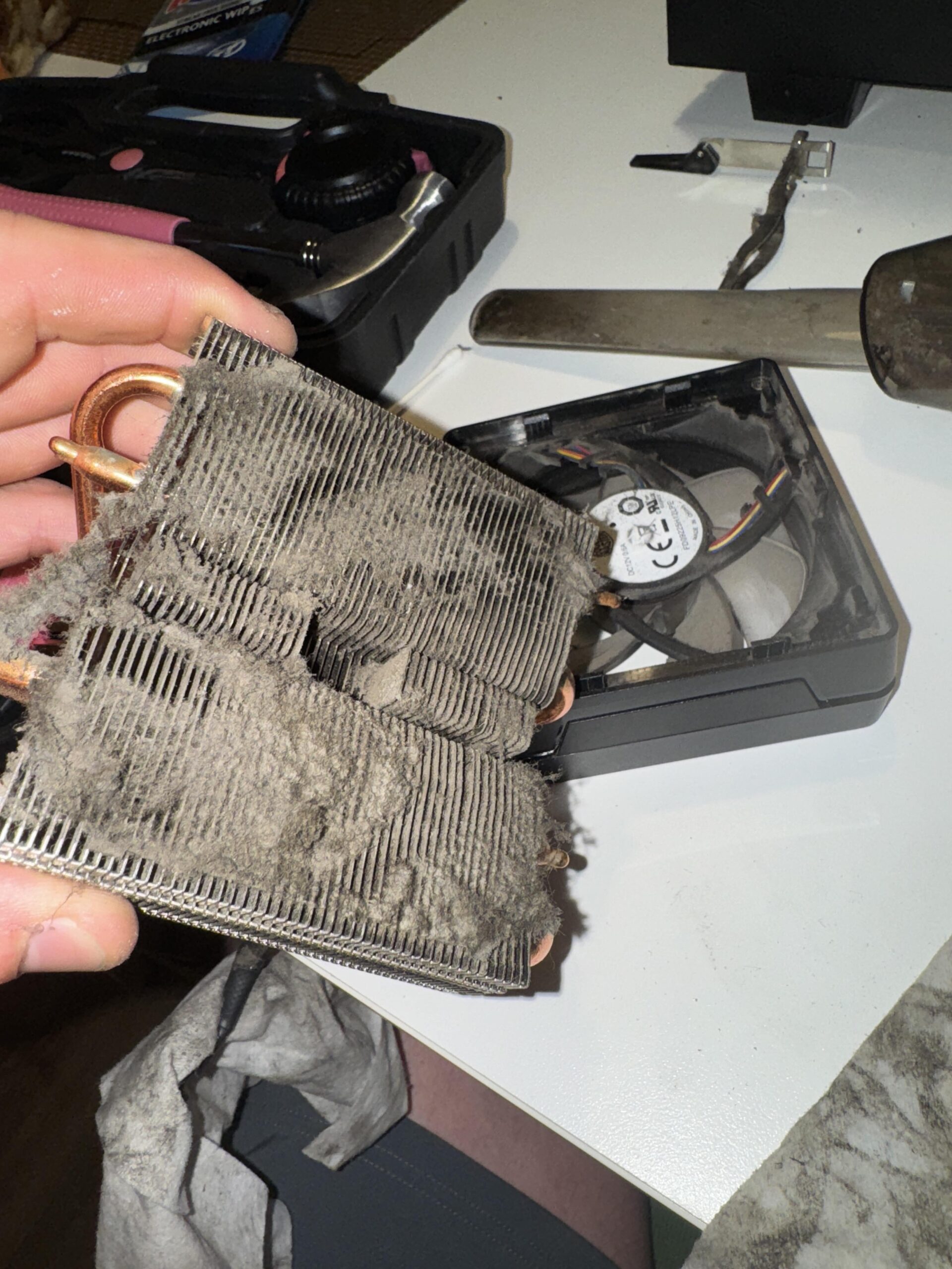 Decided to clean PC and now won’t boot Decided to clean PC and now won’t boot