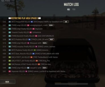 Not a casual pubg day