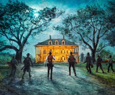 Red Dead Redemption 2 best mission, my oil painting.