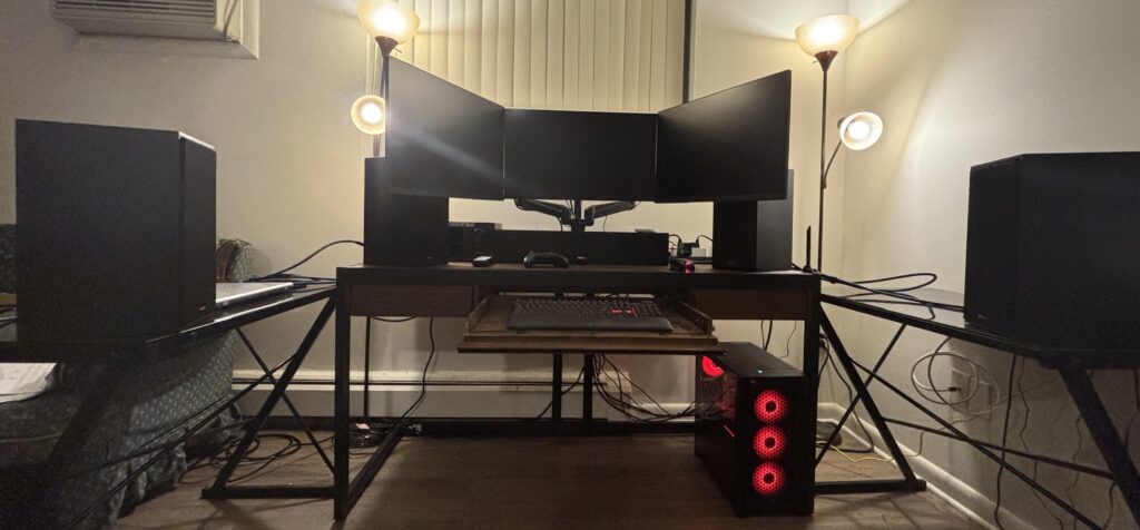My Triple-Monitor Gaming/Theater Setup
