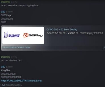 I think there is a language barrier between me and a scammer