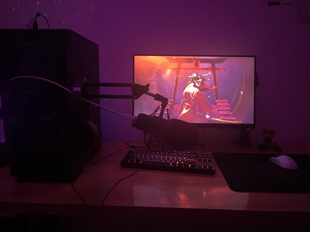 my little WIP setup