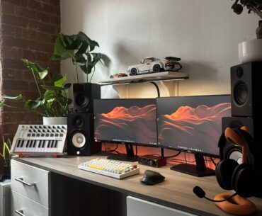 My University Setup – Architecture, Music & Gaming in One Space