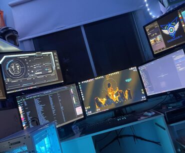 Needs more monitors.