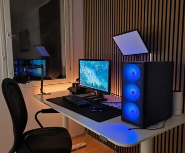 Little upgrade to my setup. I installed The wooden acoustic panels.