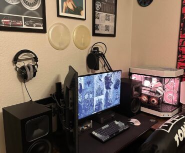 New speakers were bigger than anticipated but I made it work