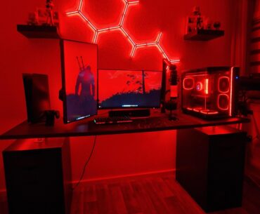 My setup - Red and Black
