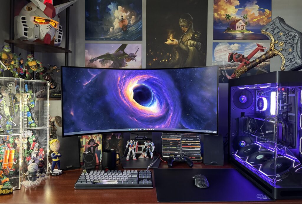 Ultrawide OLED 39” brings such happiness to my eyeballs